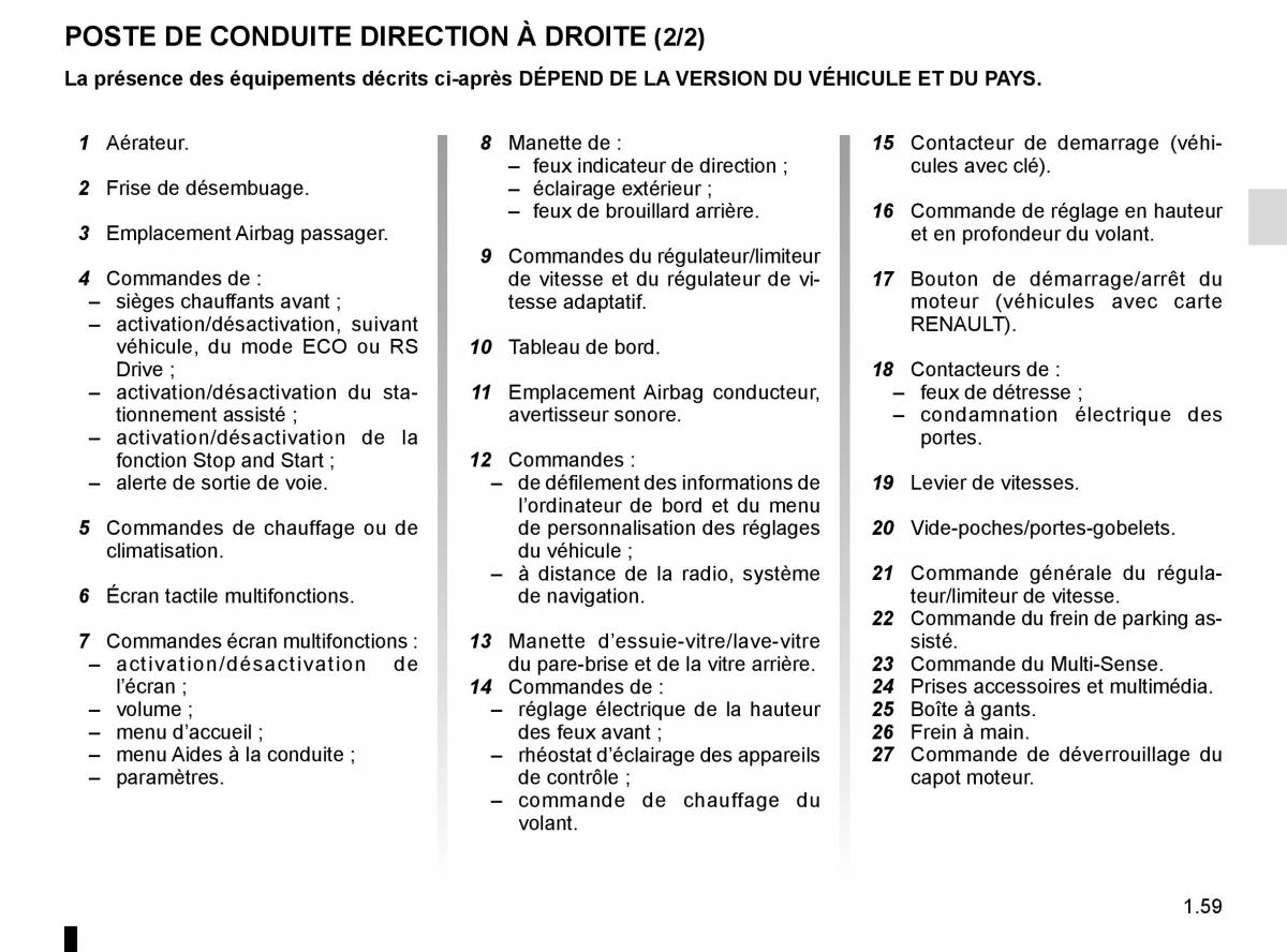 Renault Megane IV 4 manuel du proprietaire / page 65