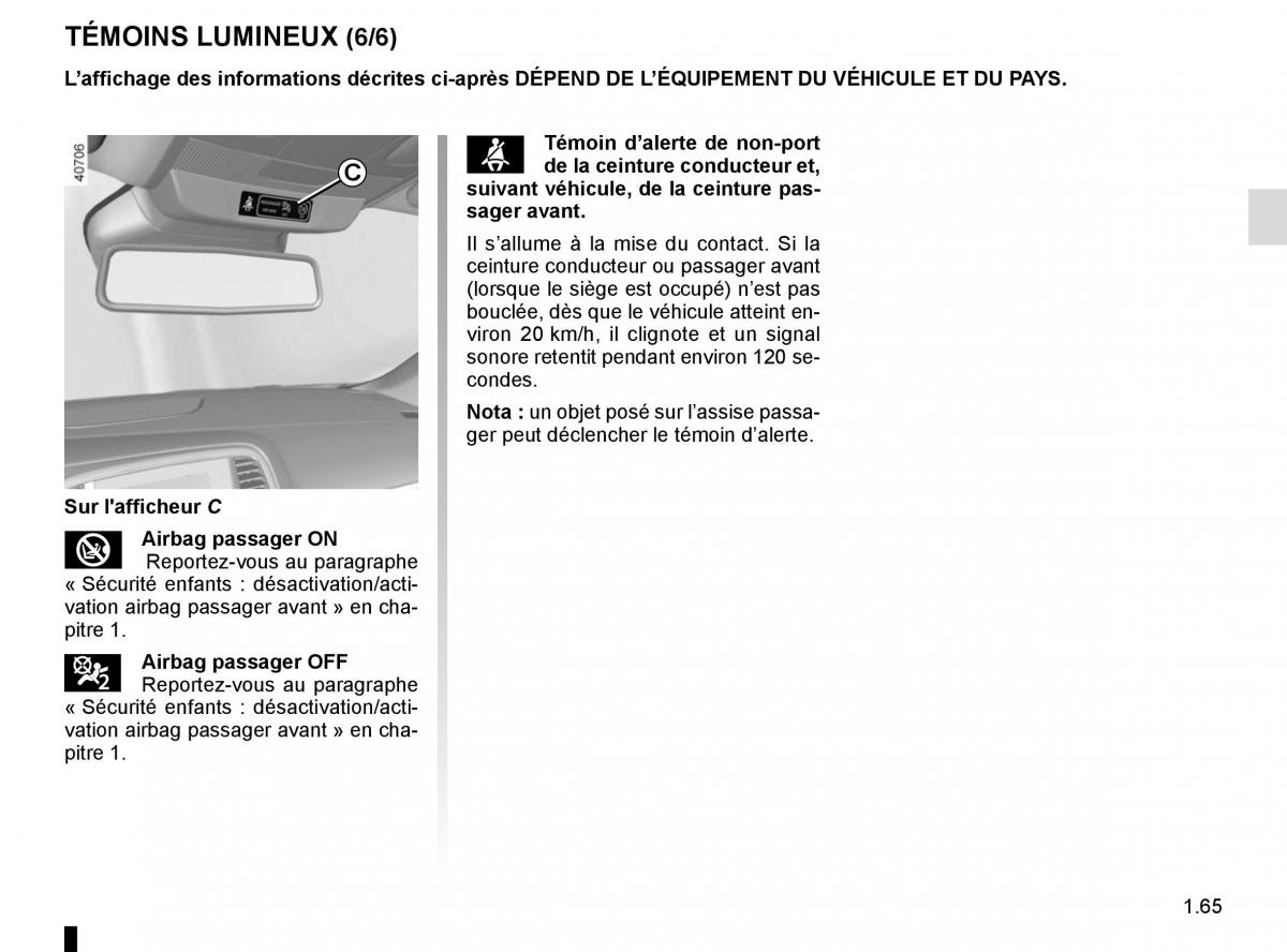 Renault Megane IV 4 manuel du proprietaire / page 71