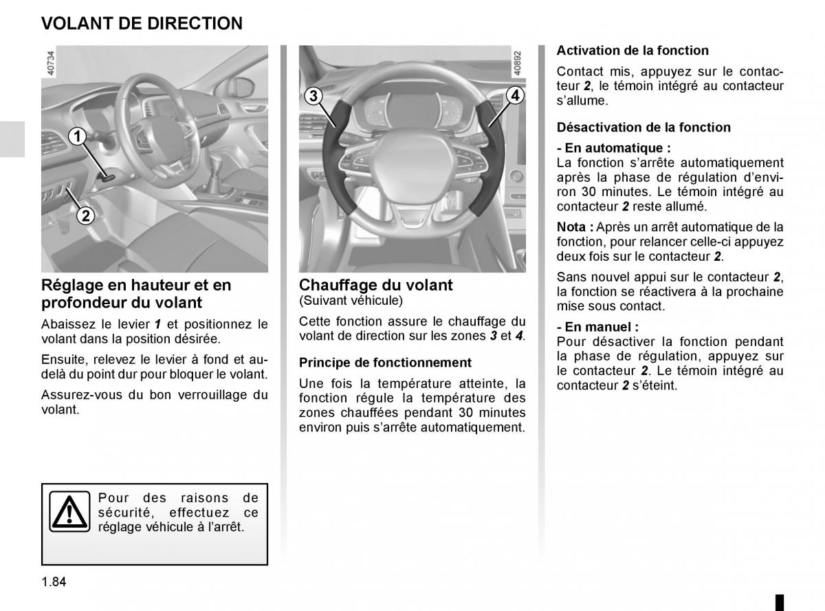 Renault Megane IV 4 manuel du proprietaire / page 90