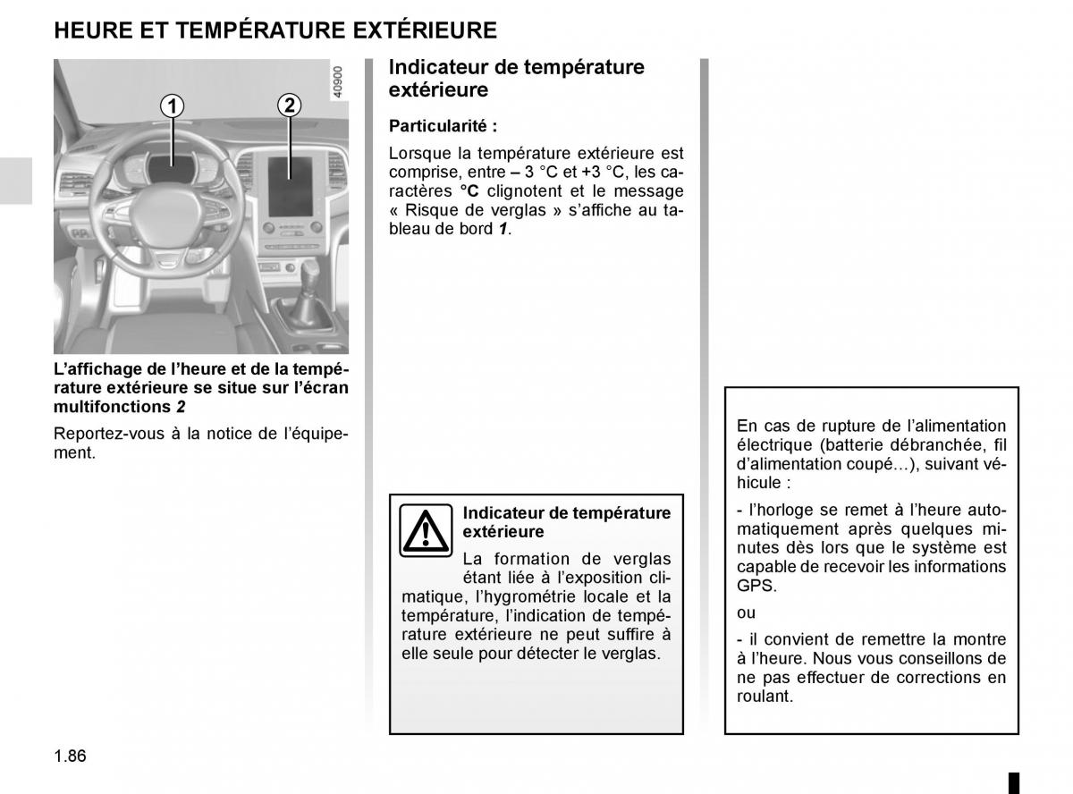 Renault Megane IV 4 manuel du proprietaire / page 92