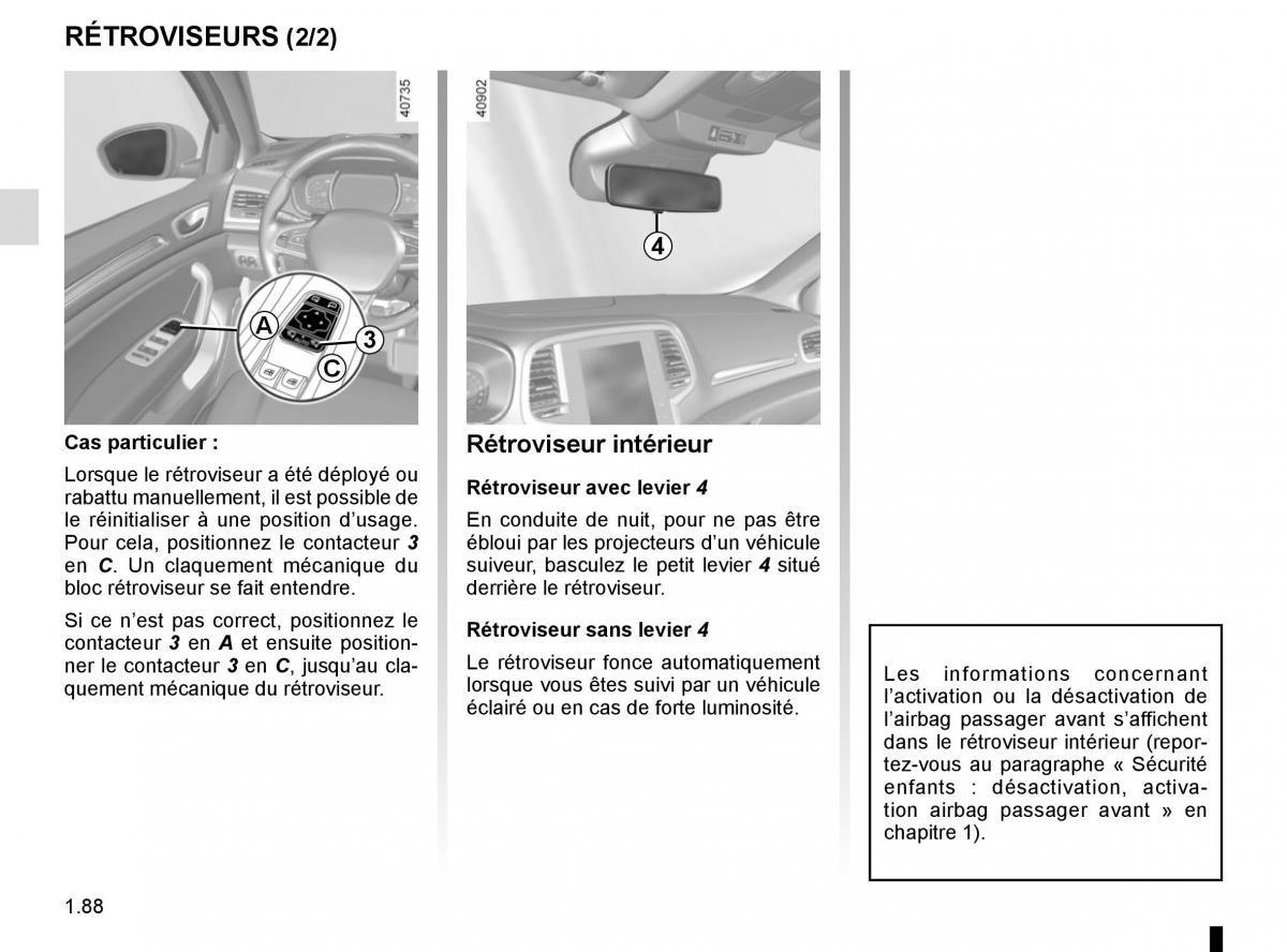 Renault Megane IV 4 manuel du proprietaire / page 94