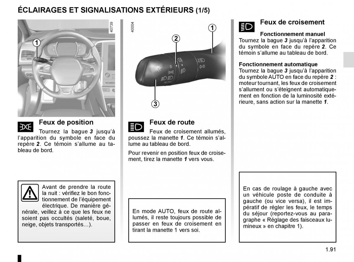 Renault Megane IV 4 manuel du proprietaire / page 97