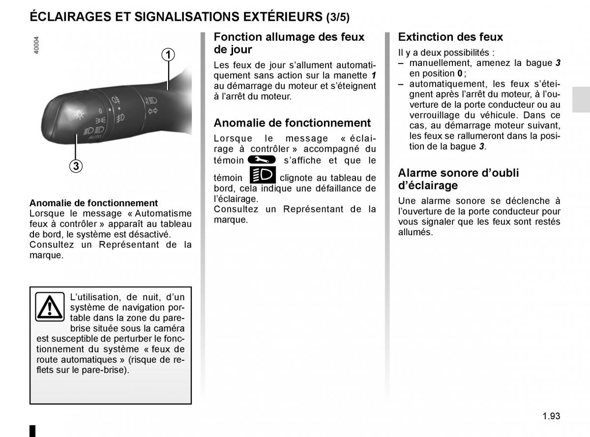 Renault Megane IV 4 manuel du proprietaire / page 99