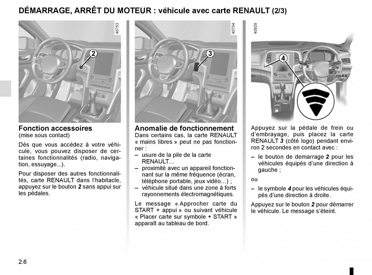 Renault Megane IV 4 manuel du proprietaire / page 118