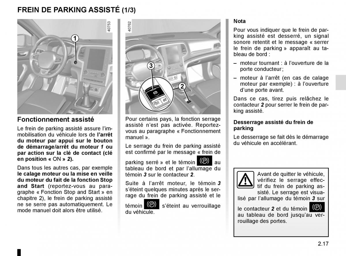 Renault Megane IV 4 manuel du proprietaire / page 129