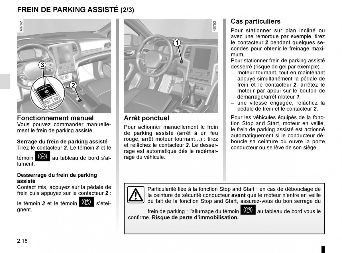 Renault Megane IV 4 manuel du proprietaire / page 130