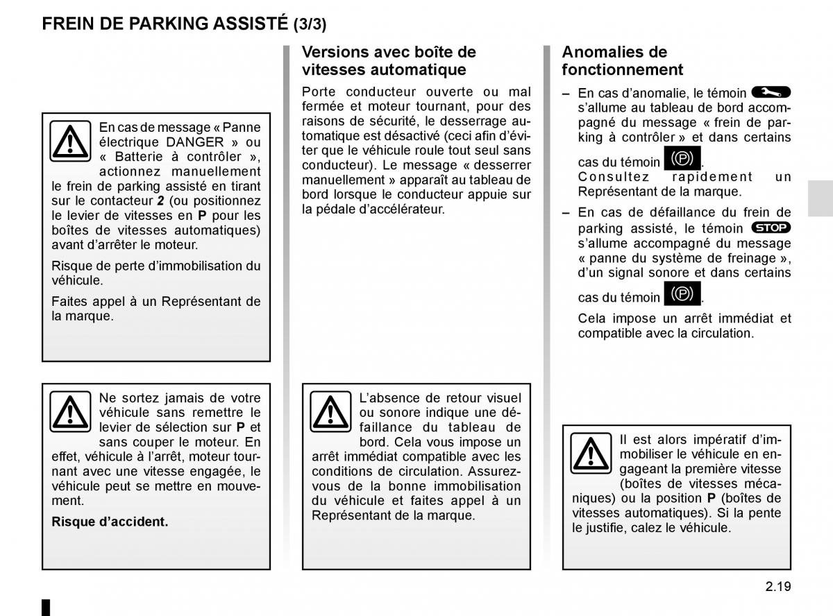 Renault Megane IV 4 manuel du proprietaire / page 131