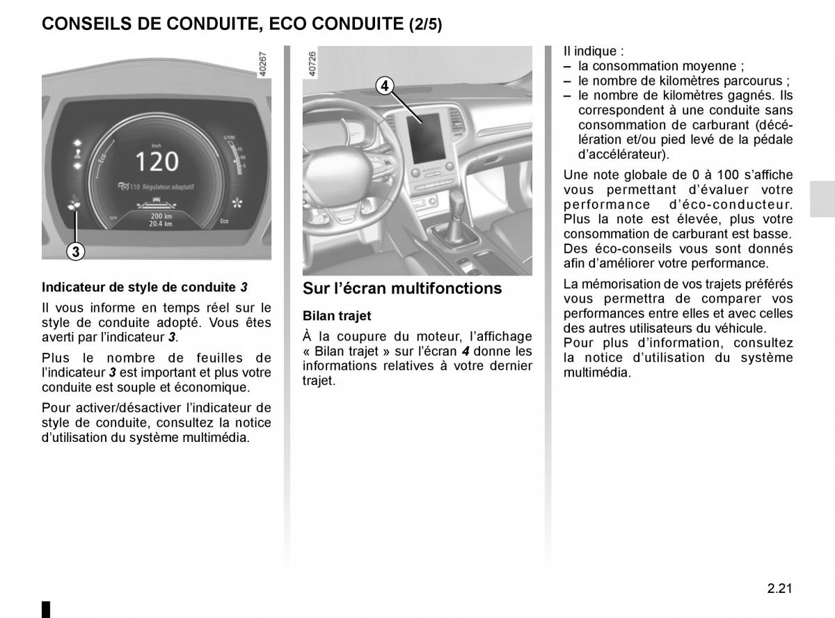 Renault Megane IV 4 manuel du proprietaire / page 133