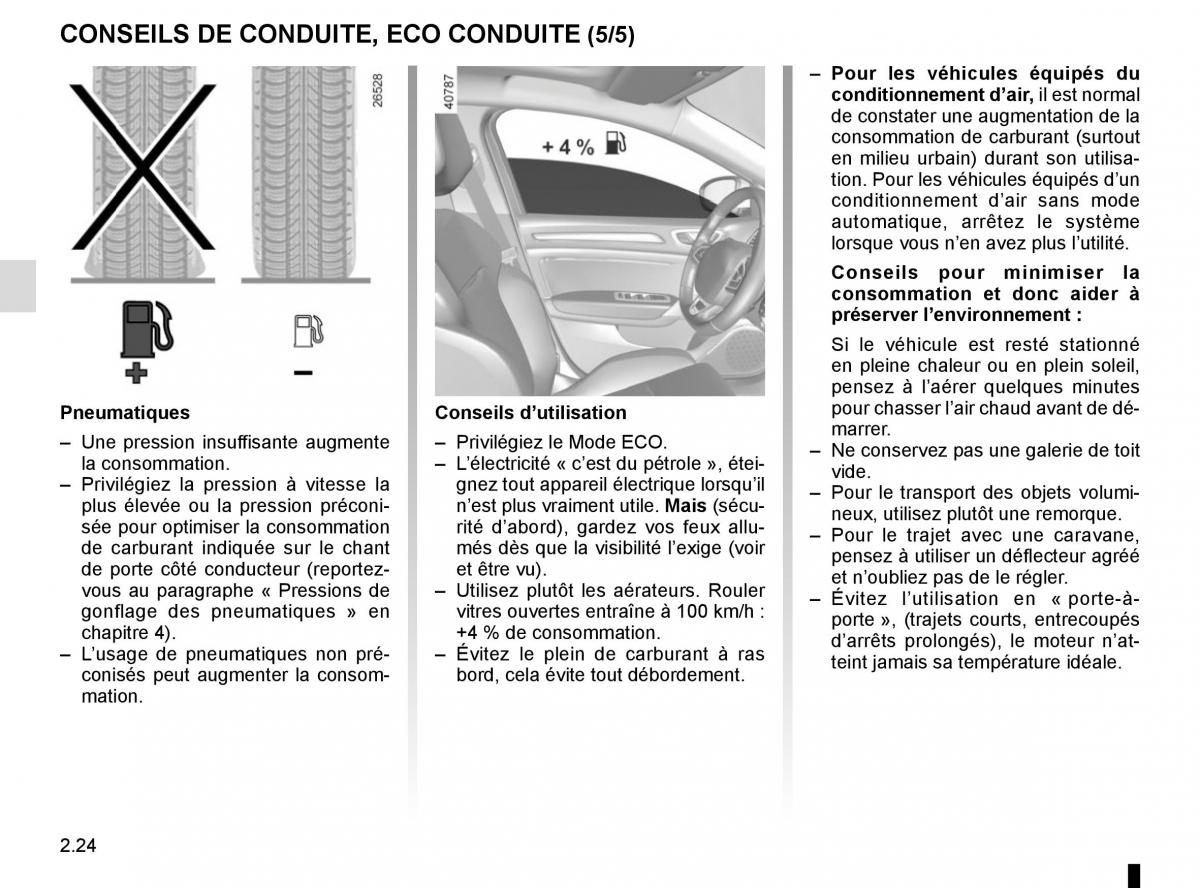 Renault Megane IV 4 manuel du proprietaire / page 136