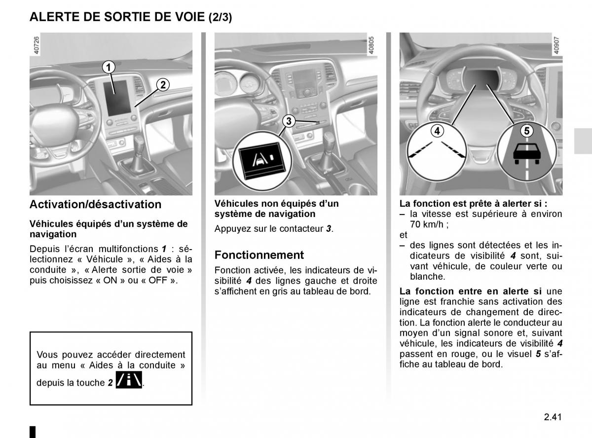 Renault Megane IV 4 manuel du proprietaire / page 153