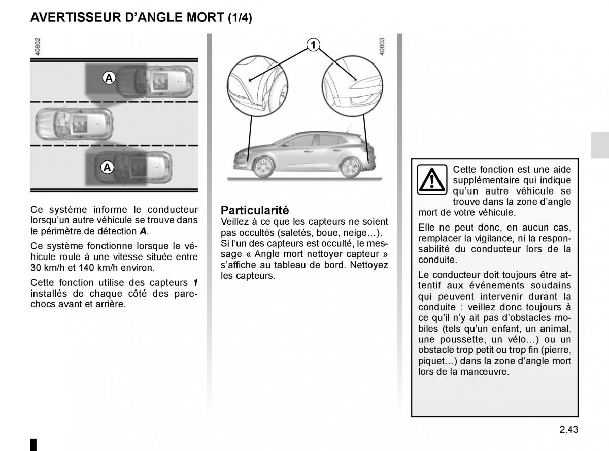 Renault Megane IV 4 manuel du proprietaire / page 155