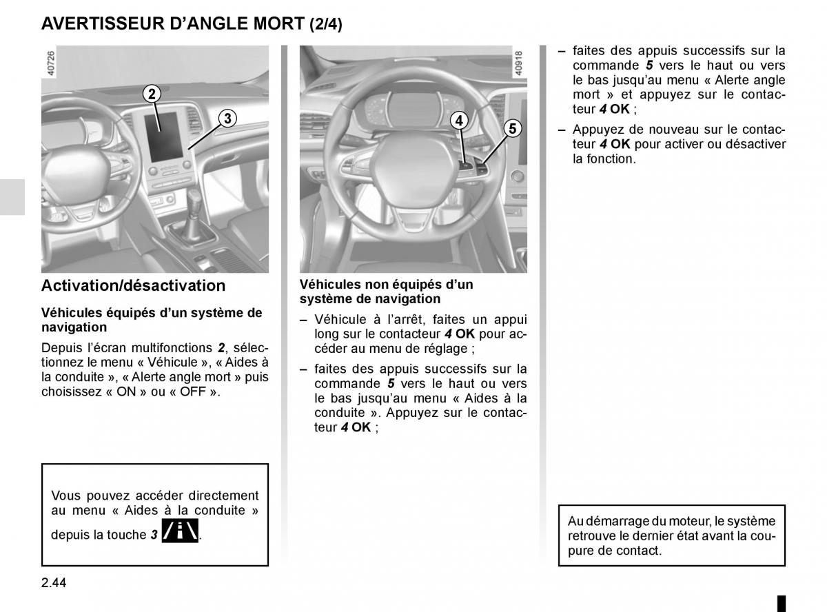 Renault Megane IV 4 manuel du proprietaire / page 156