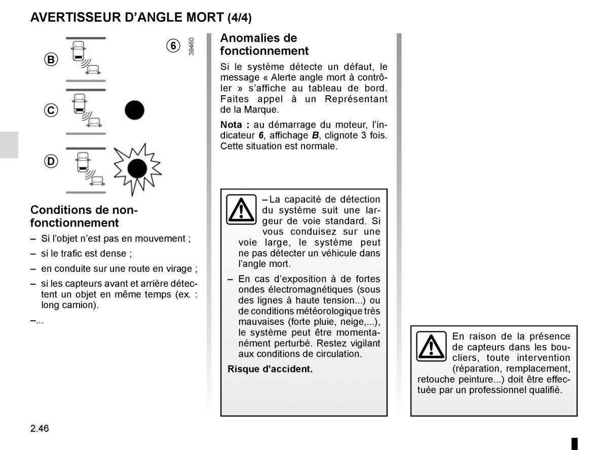 Renault Megane IV 4 manuel du proprietaire / page 158