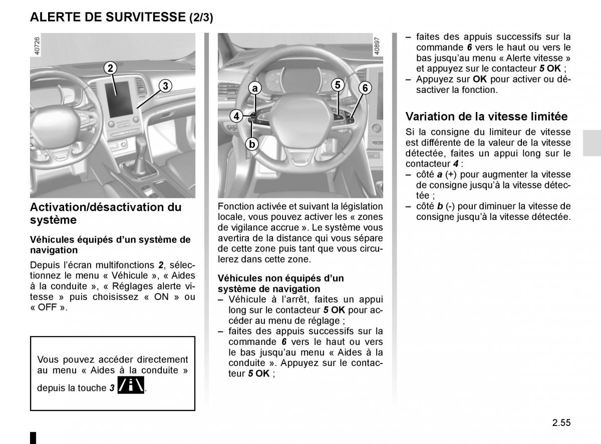 Renault Megane IV 4 manuel du proprietaire / page 167