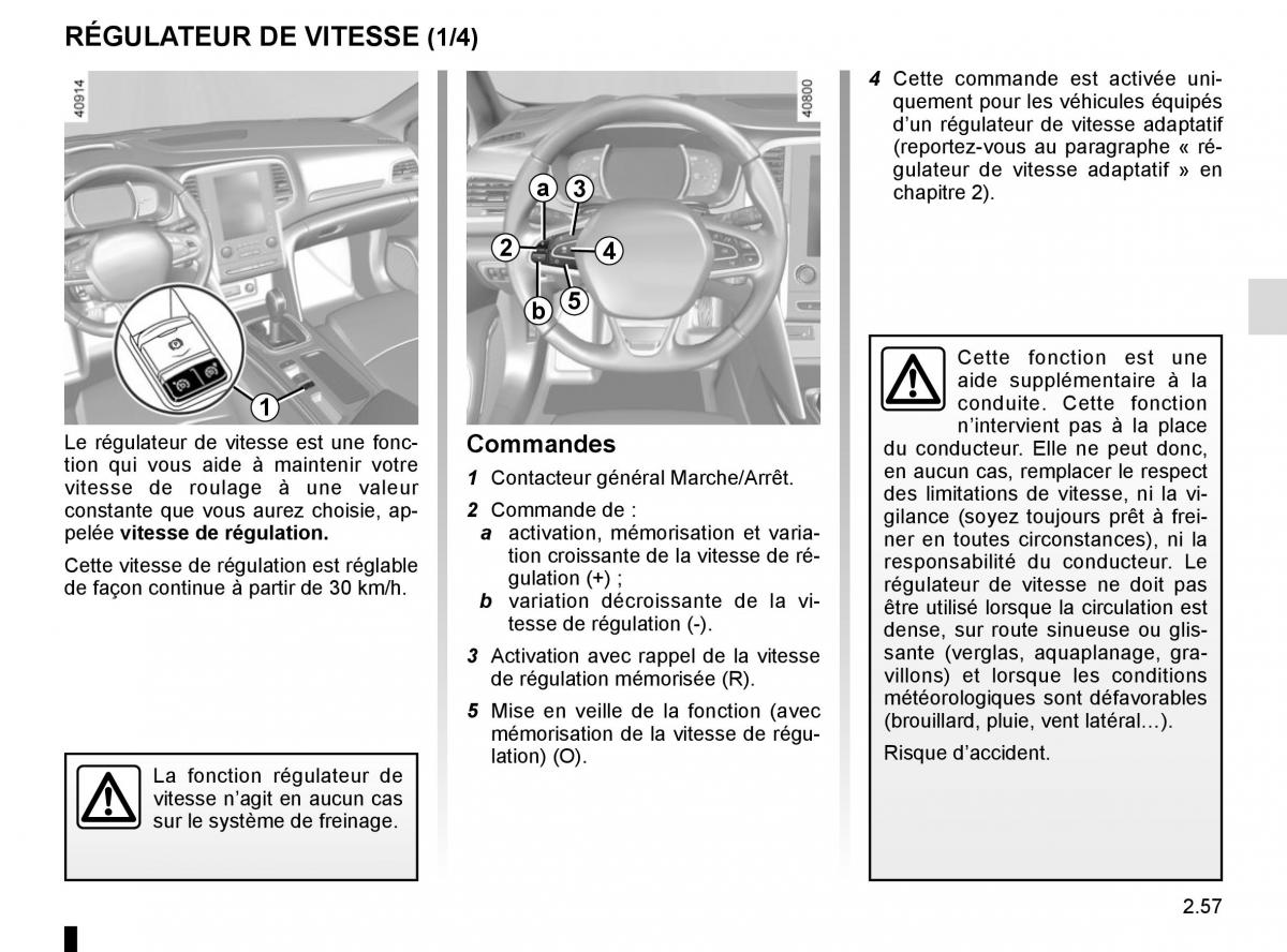 Renault Megane IV 4 manuel du proprietaire / page 169