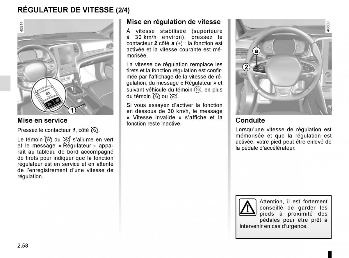 Renault Megane IV 4 manuel du proprietaire / page 170