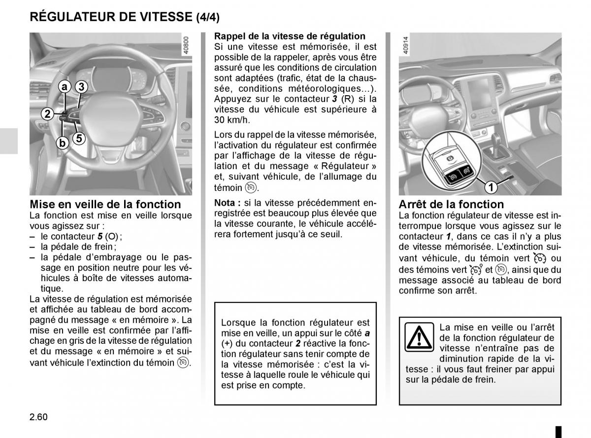 Renault Megane IV 4 manuel du proprietaire / page 172