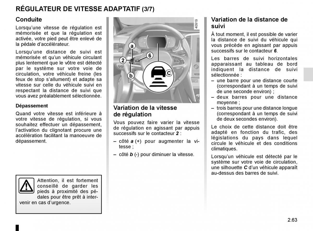 Renault Megane IV 4 manuel du proprietaire / page 175