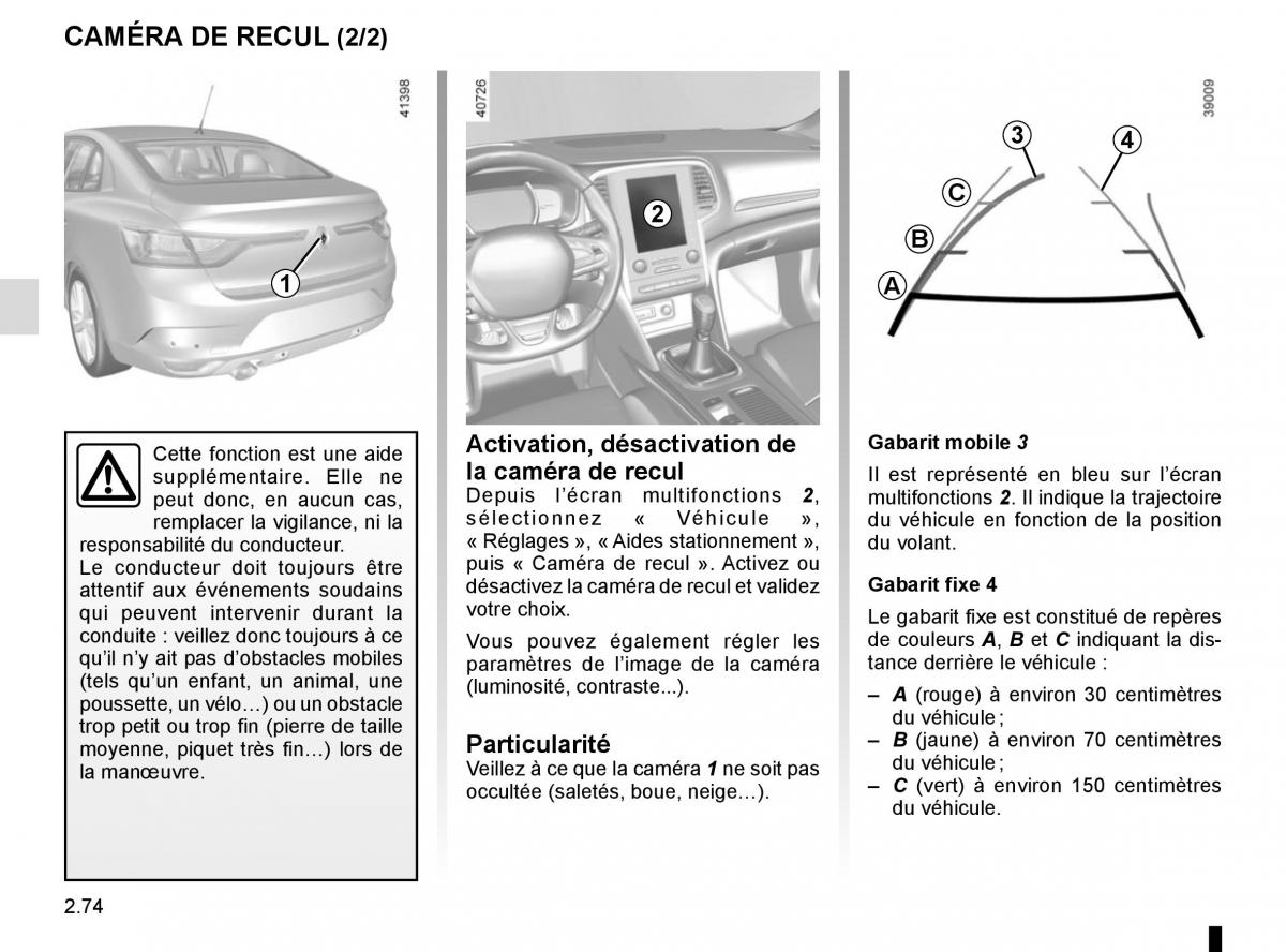 Renault Megane IV 4 manuel du proprietaire / page 186