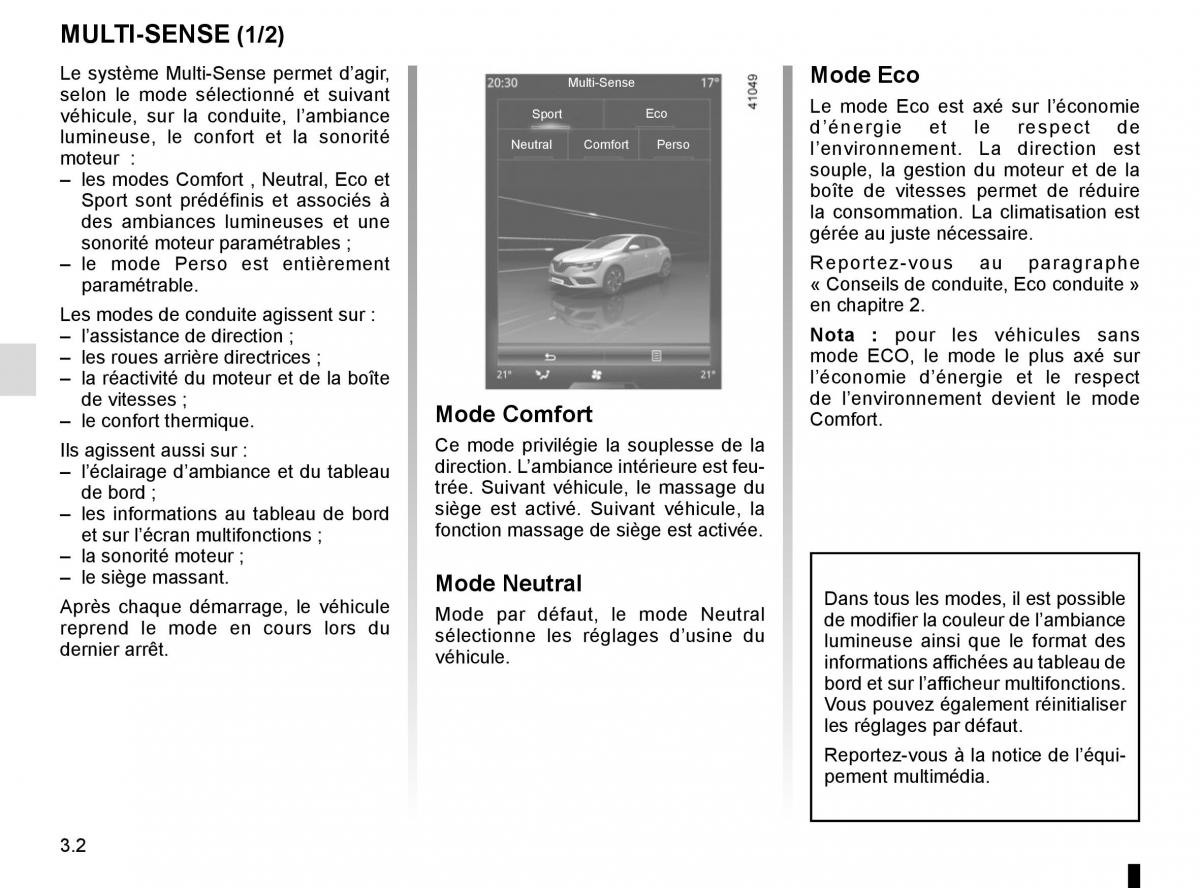 Renault Megane IV 4 manuel du proprietaire / page 196