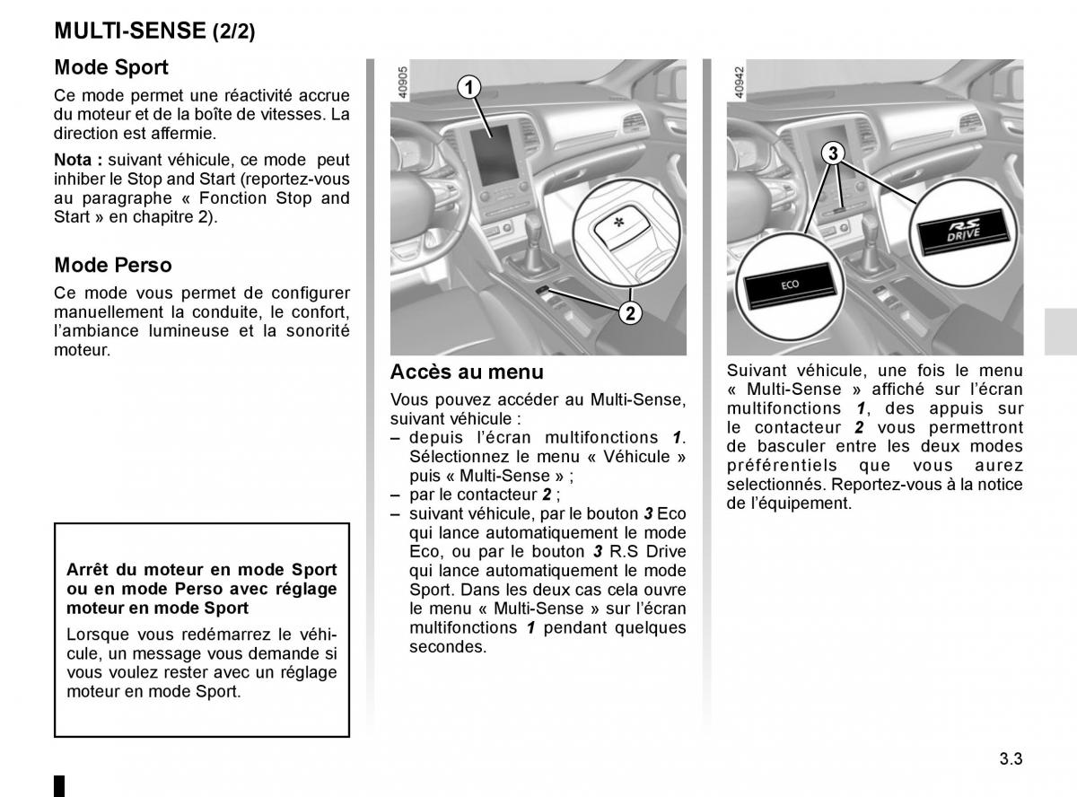 Renault Megane IV 4 manuel du proprietaire / page 197