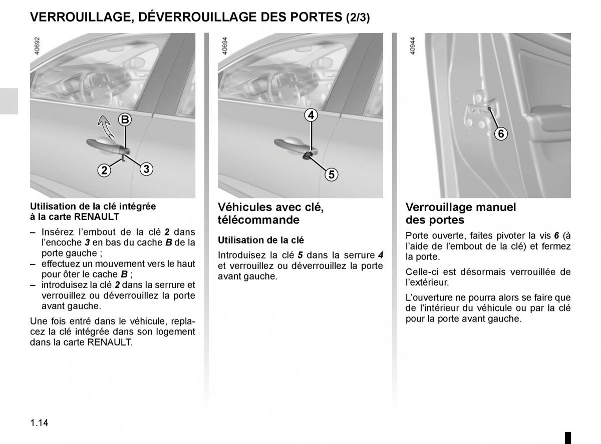 Renault Megane IV 4 manuel du proprietaire / page 20