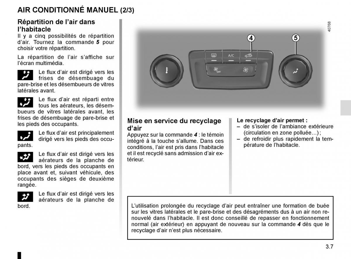 Renault Megane IV 4 manuel du proprietaire / page 201