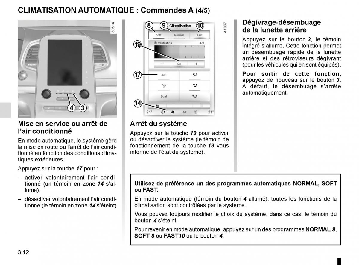 Renault Megane IV 4 manuel du proprietaire / page 206