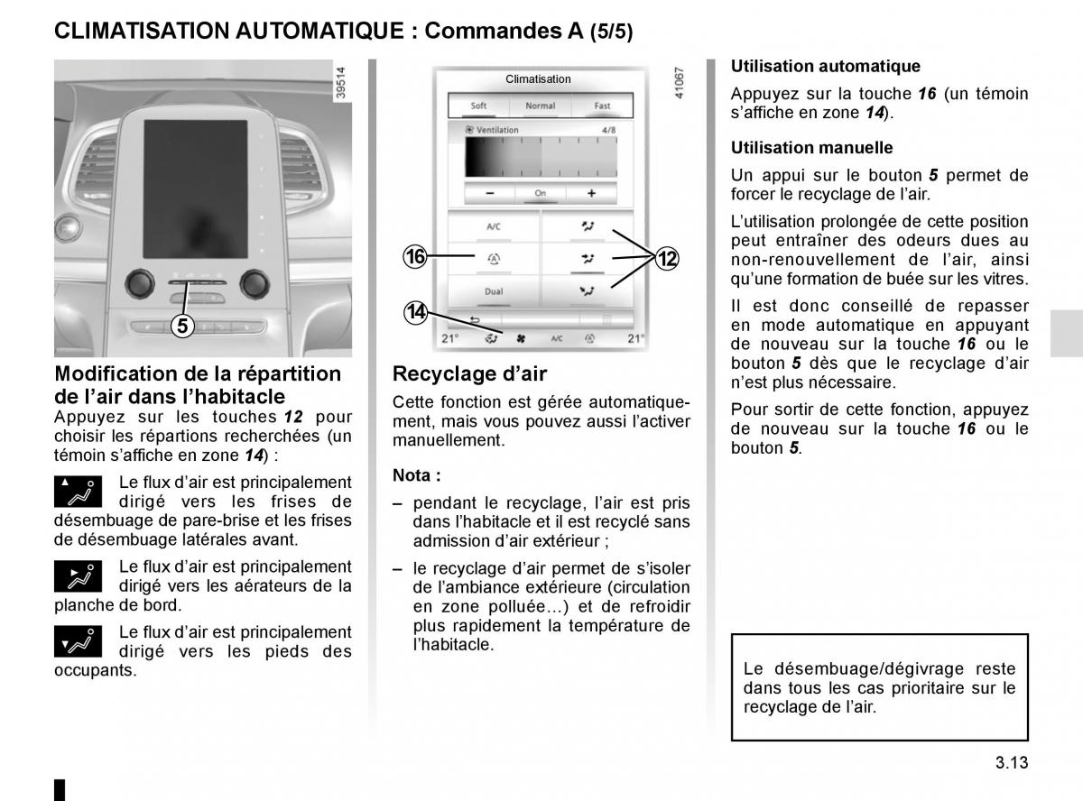 Renault Megane IV 4 manuel du proprietaire / page 207