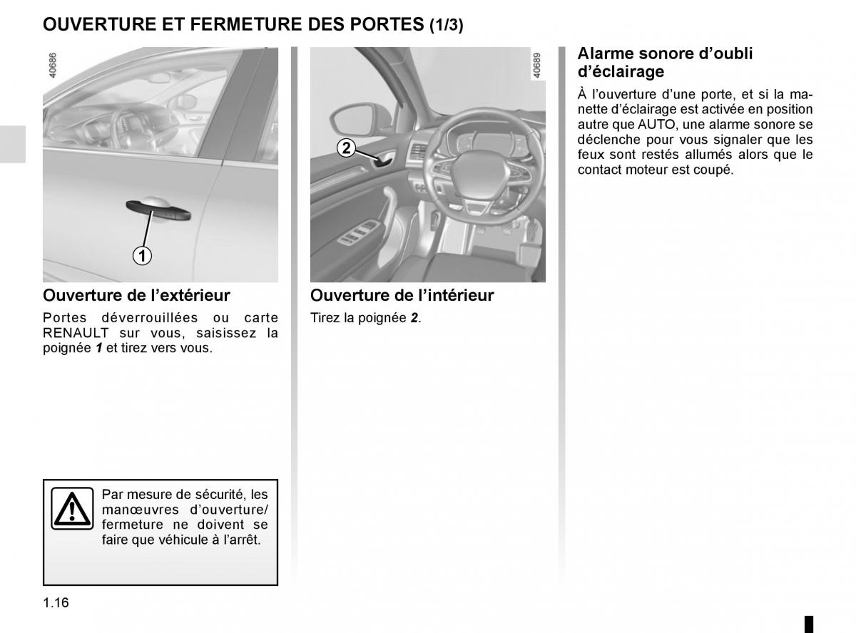 Renault Megane IV 4 manuel du proprietaire / page 22