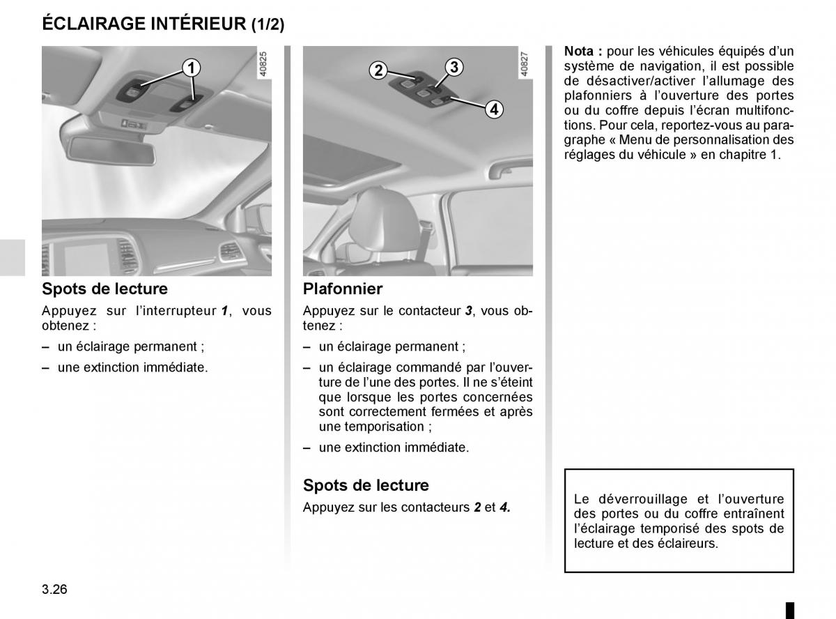 Renault Megane IV 4 manuel du proprietaire / page 220