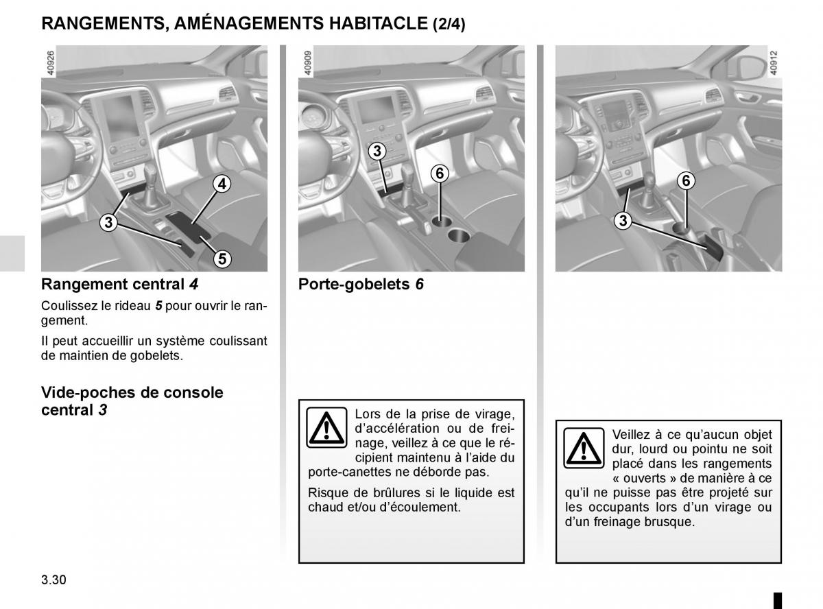 Renault Megane IV 4 manuel du proprietaire / page 224