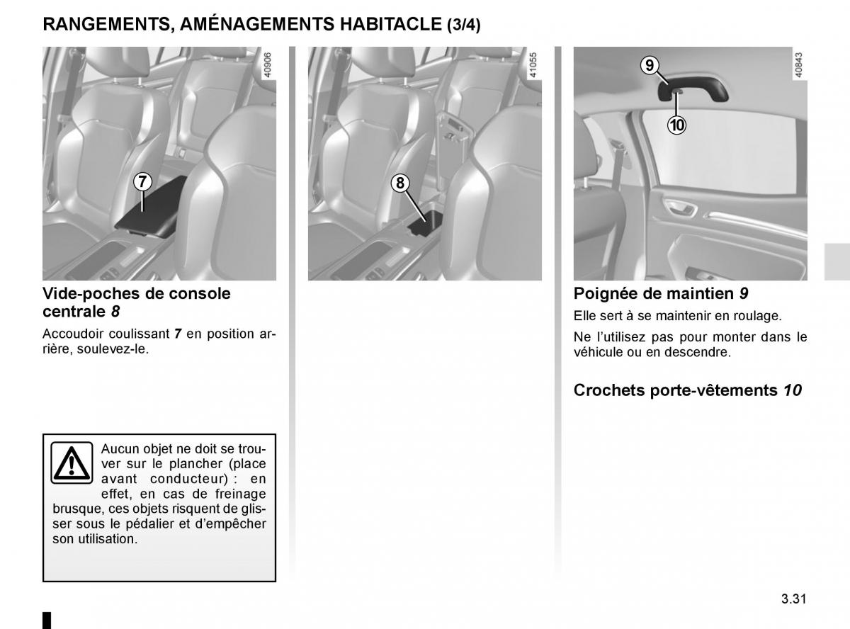 Renault Megane IV 4 manuel du proprietaire / page 225