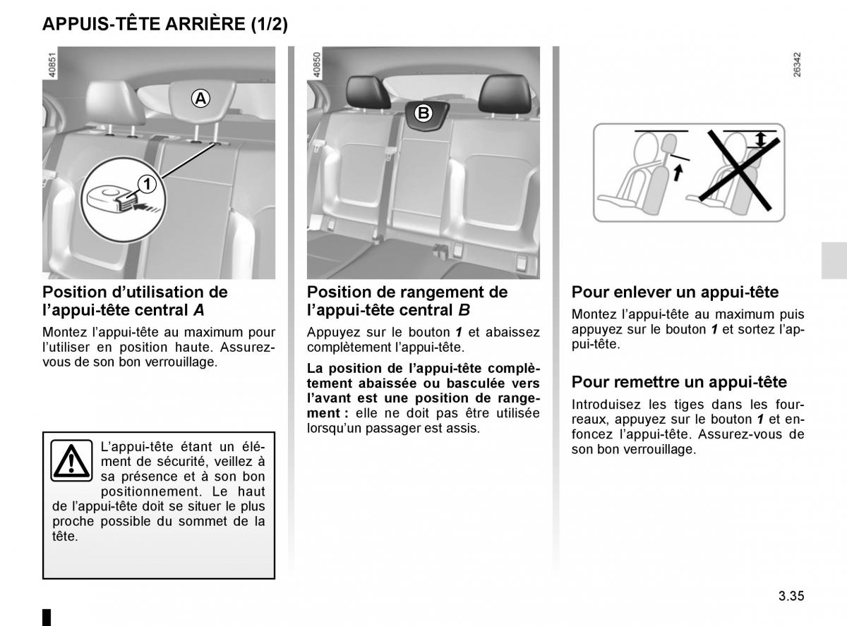 Renault Megane IV 4 manuel du proprietaire / page 229