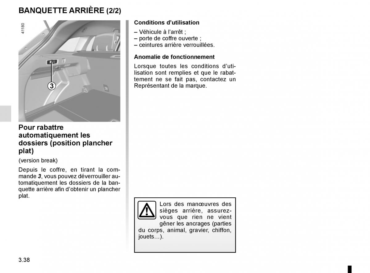 Renault Megane IV 4 manuel du proprietaire / page 232