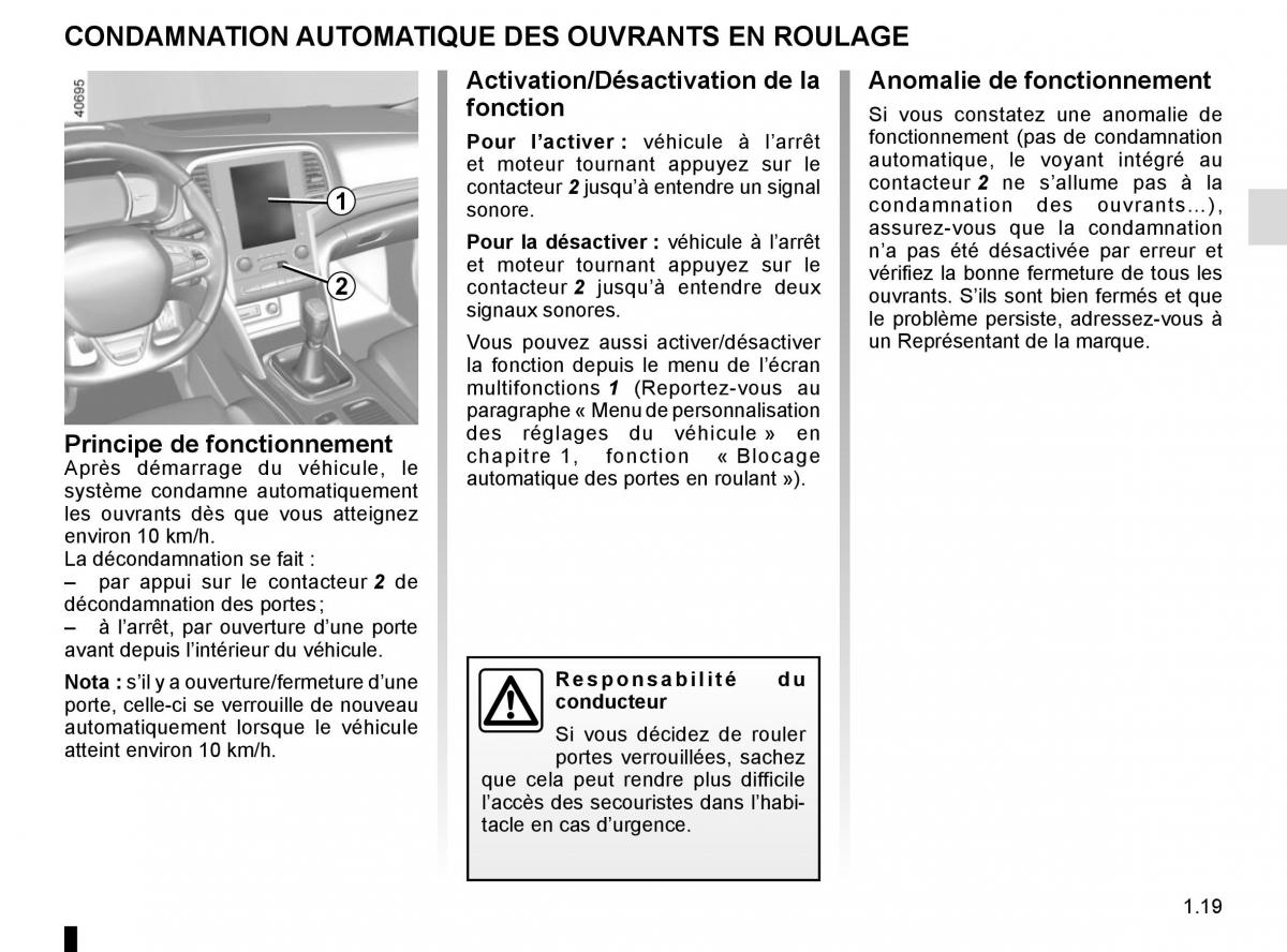 Renault Megane IV 4 manuel du proprietaire / page 25