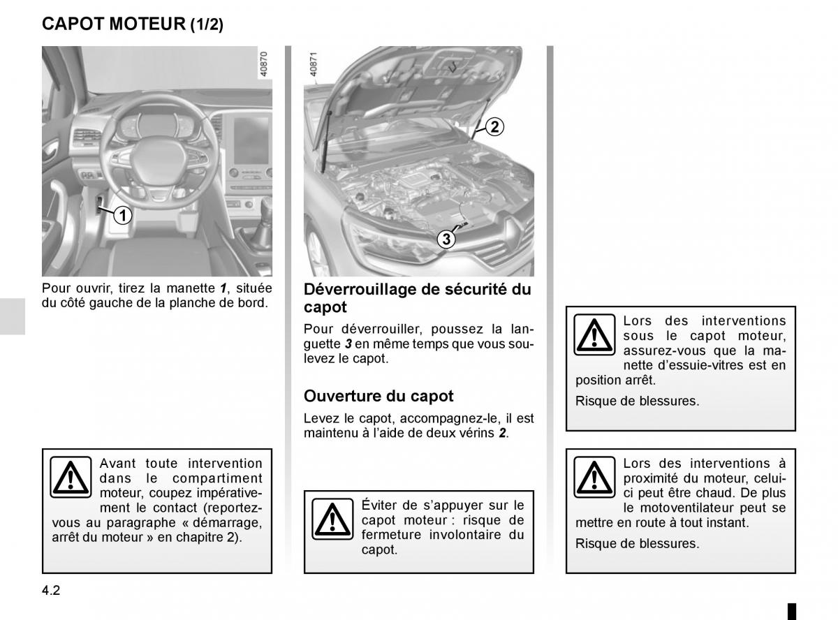 Renault Megane IV 4 manuel du proprietaire / page 252