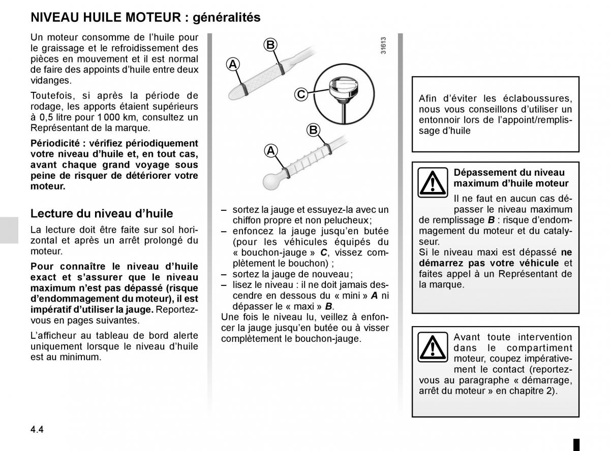 Renault Megane IV 4 manuel du proprietaire / page 254