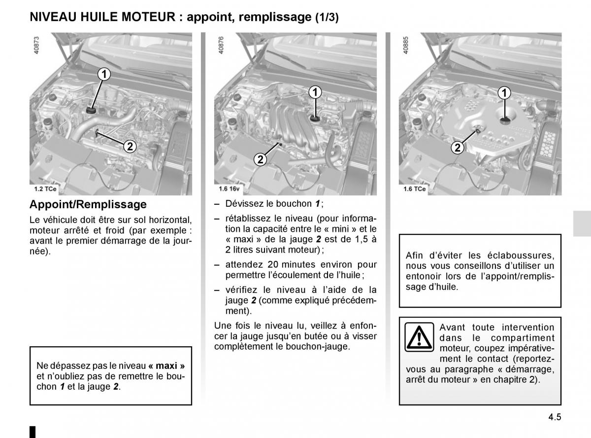 Renault Megane IV 4 manuel du proprietaire / page 255