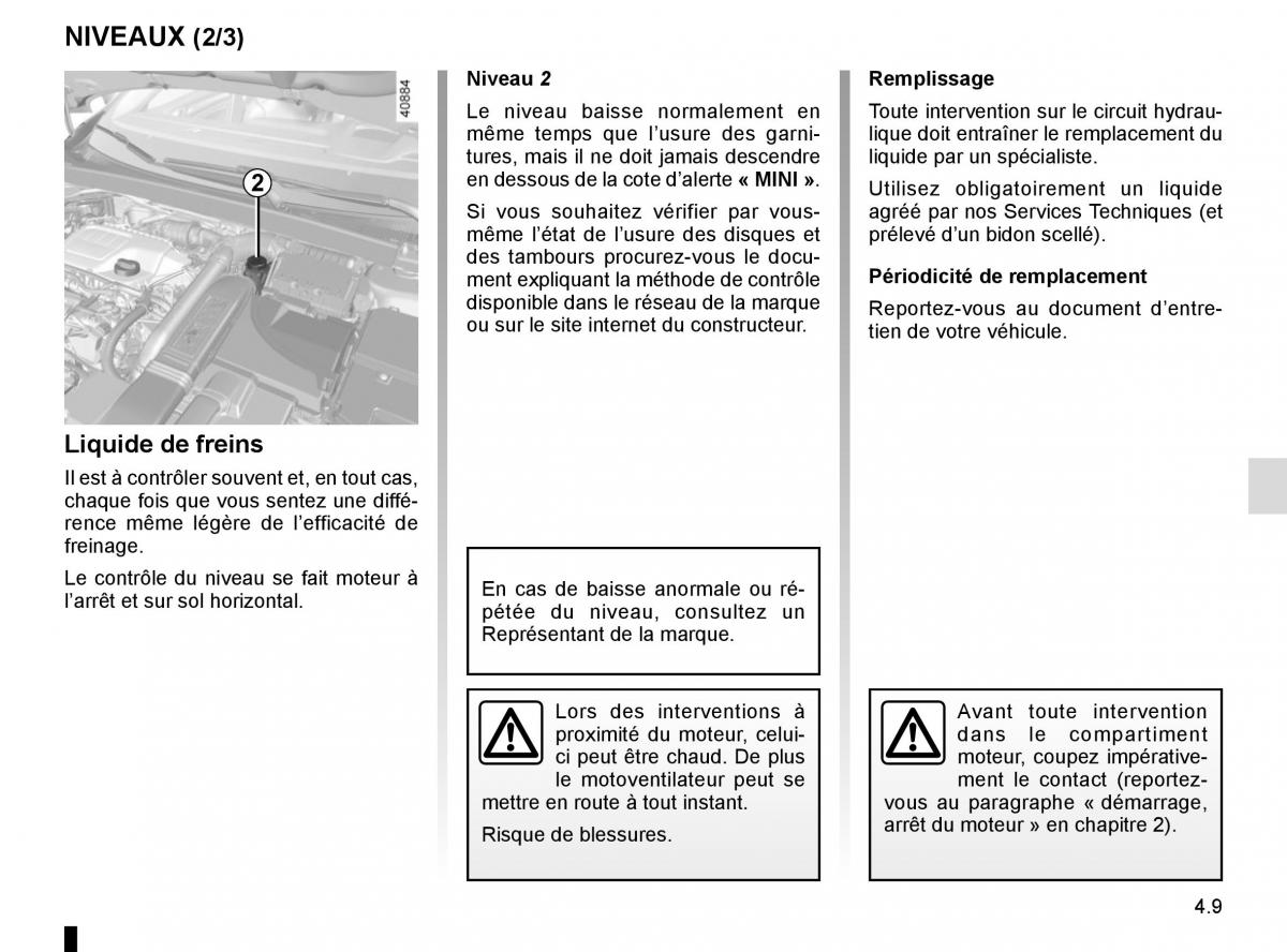 Renault Megane IV 4 manuel du proprietaire / page 259