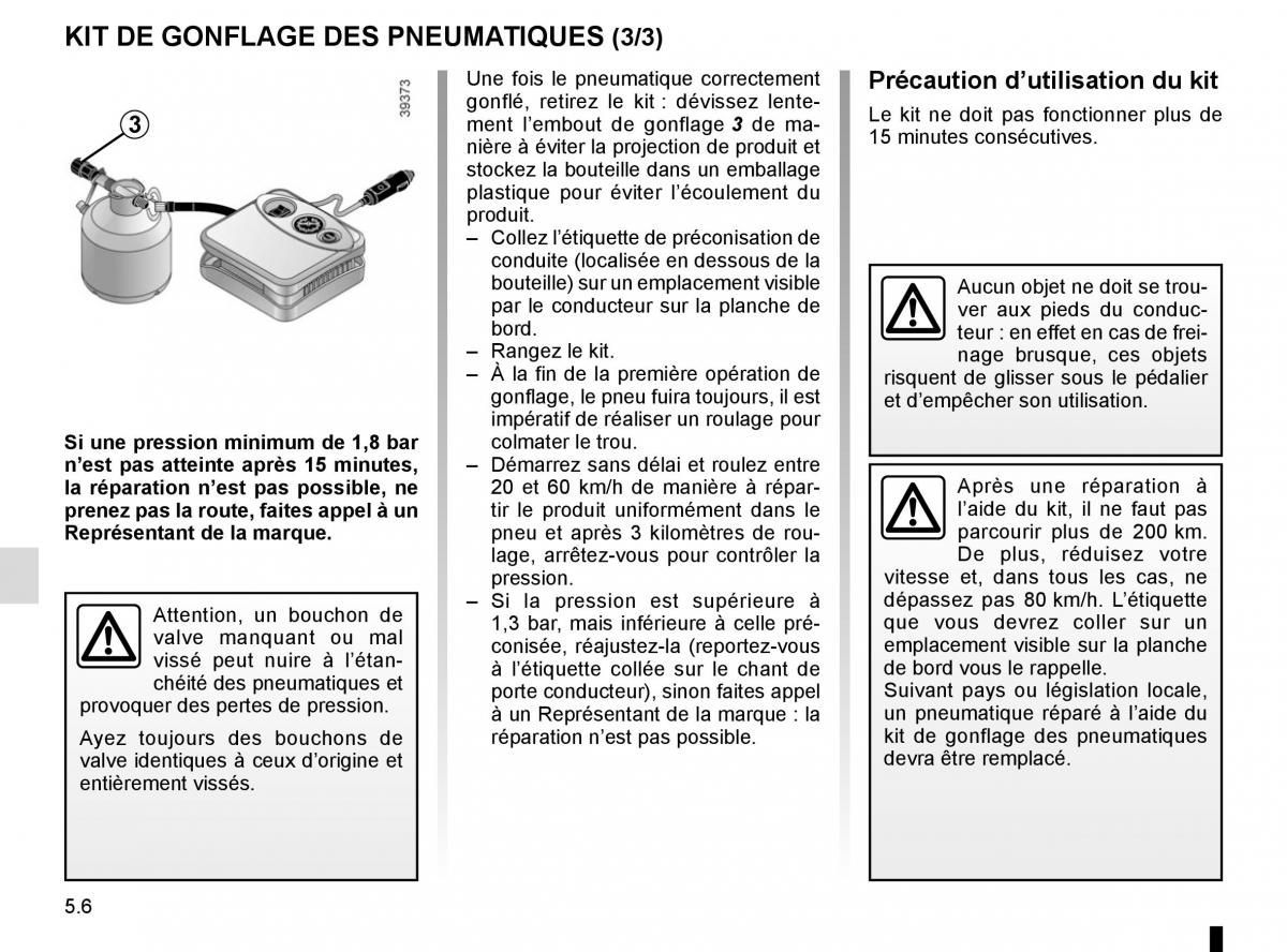 Renault Megane IV 4 manuel du proprietaire / page 274