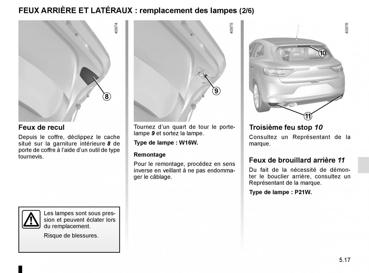 Renault Megane IV 4 manuel du proprietaire / page 285