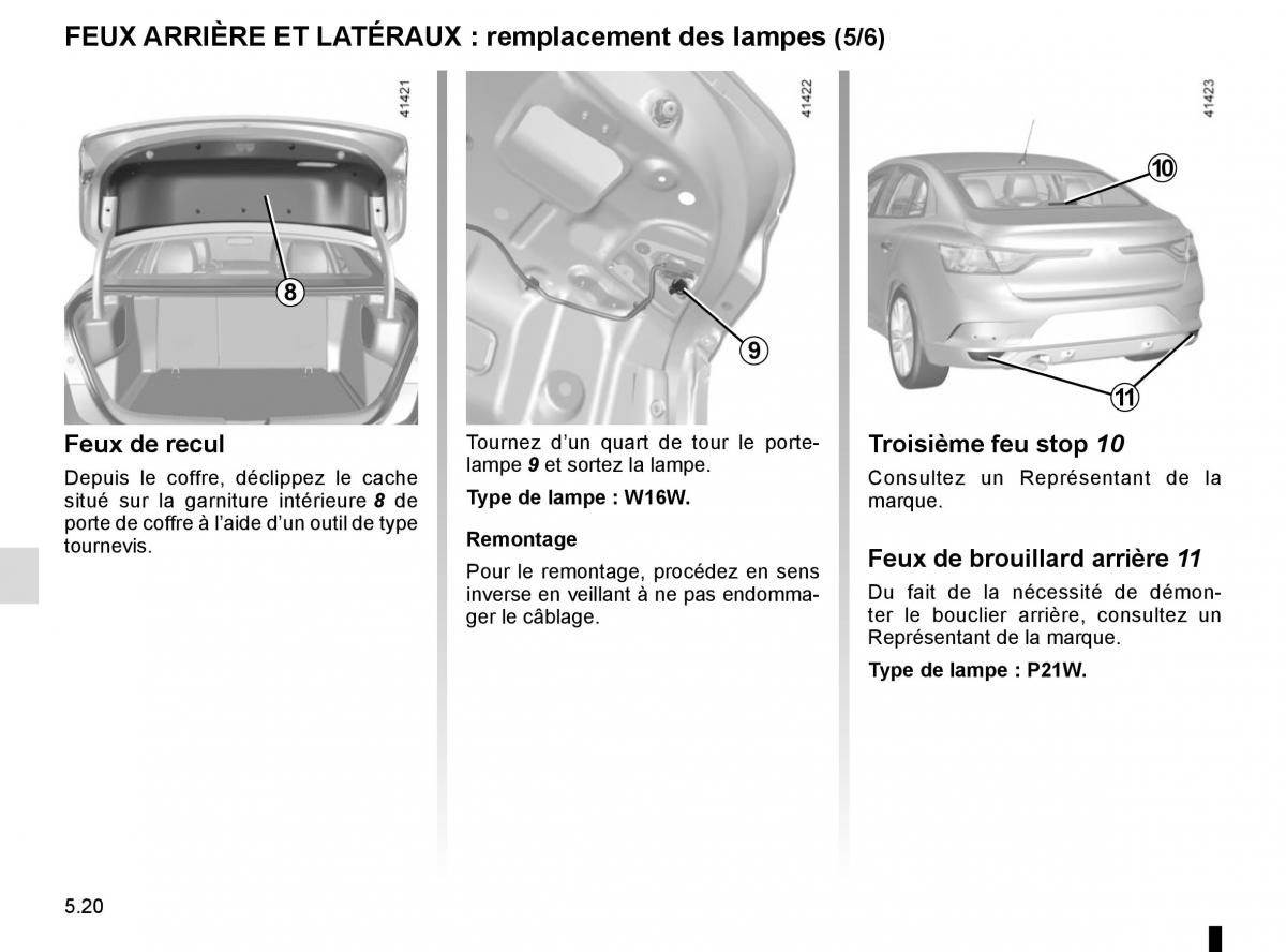 Renault Megane IV 4 manuel du proprietaire / page 288