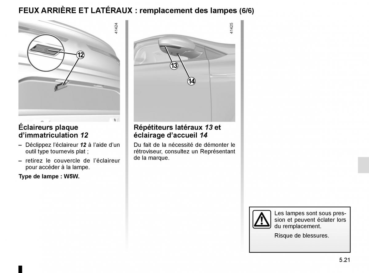 Renault Megane IV 4 manuel du proprietaire / page 289