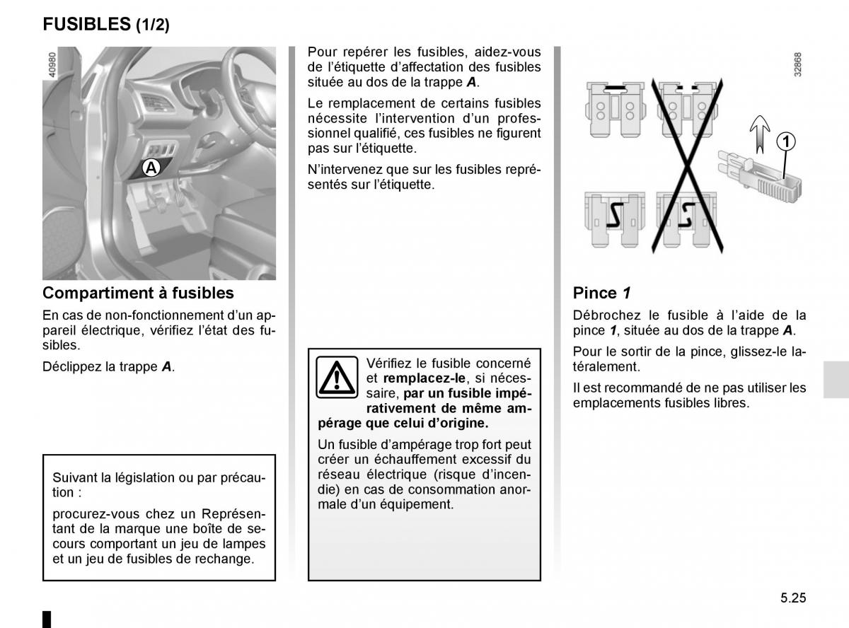 Renault Megane IV 4 manuel du proprietaire / page 293