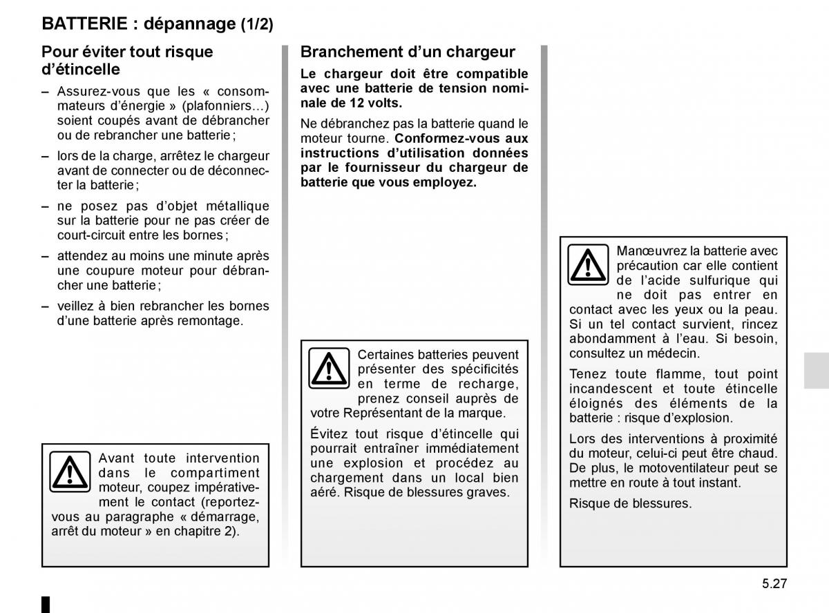 Renault Megane IV 4 manuel du proprietaire / page 295