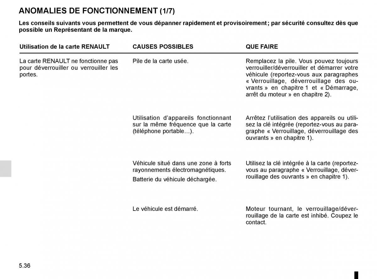 Renault Megane IV 4 manuel du proprietaire / page 304