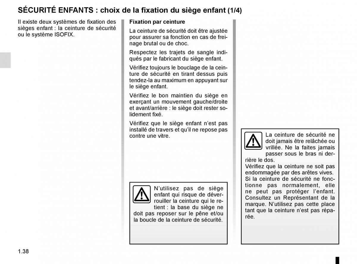 Renault Megane IV 4 manuel du proprietaire / page 44