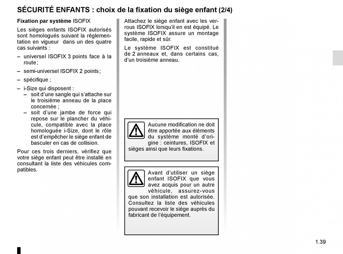 Renault Megane IV 4 manuel du proprietaire / page 45