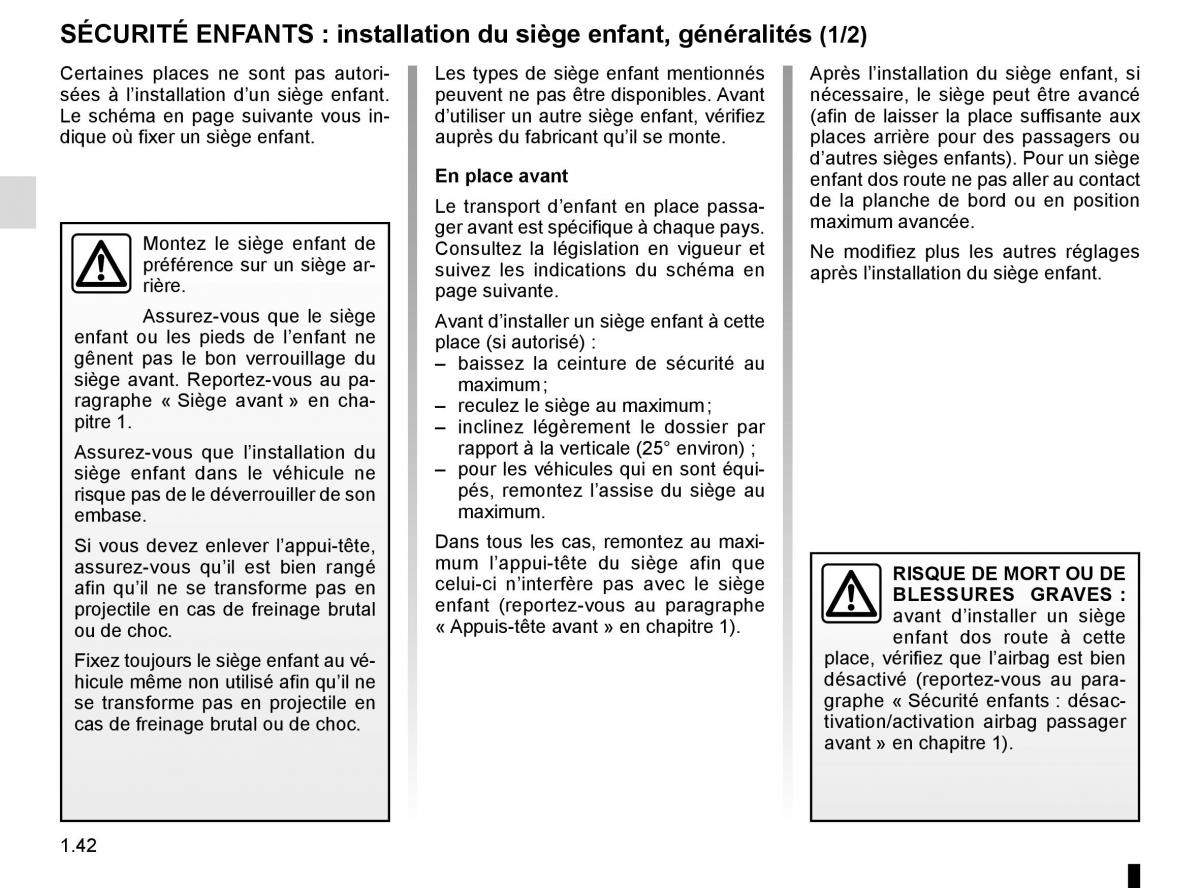 Renault Megane IV 4 manuel du proprietaire / page 48